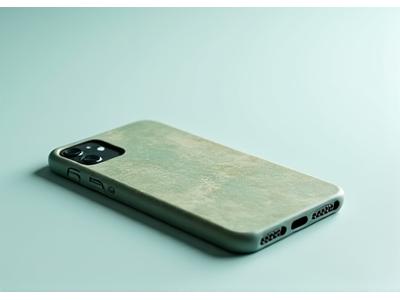 バイオプラスチック製の美しいスマホケース