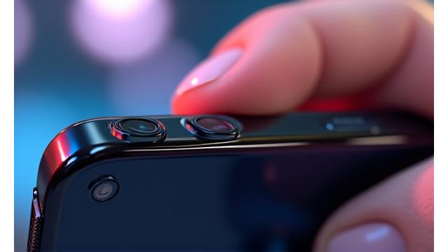 ゲーミングスマートフォンに搭載された物理肩ボタン