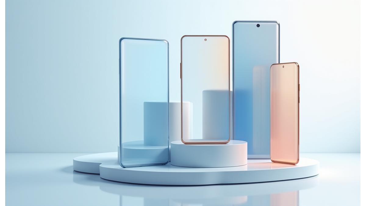 最新のiPhone 15, Galaxy S24, Pixel 8 Proが並べられた集合写真